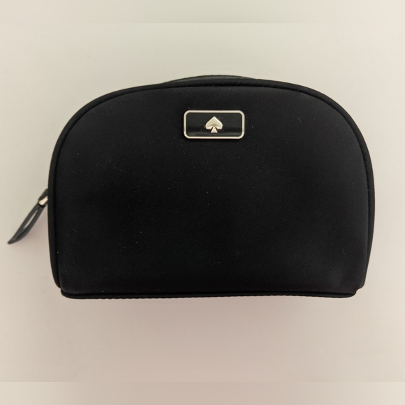 EUC! Kate Spade New York Black Dome Cosmetic Case - Picture 1 of 12